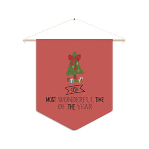 Holiday Pennant - Most Wonderful Time of the Year