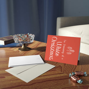 Holiday Greeting Cards - Dreaming of a White Christmas