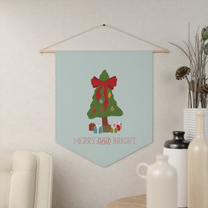 Holiday Pennant - Merry & Bright