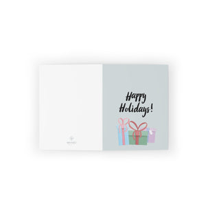 Holiday Greeting Cards - Happy Holidays & Presents