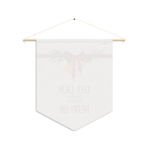 Holiday Pennant - Christmas Bow