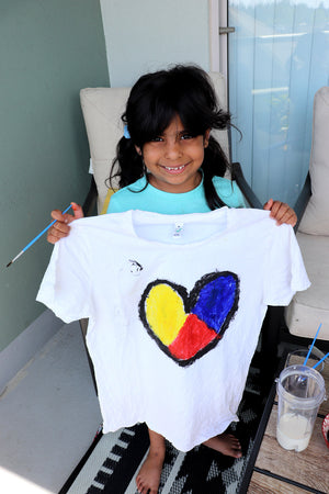 Fabric Painting Kit & Sustainable Toddler T-Shirt