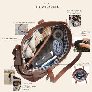 The Aberdeen Handbag - Ebony
