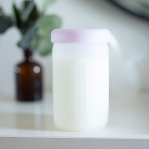The Bundled Silicone Breastmilk Mason Jars - 2 Pack