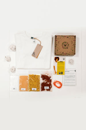 Natural Dye Kit Logwood & Osage Sawdust & Good Youth T-Shirt