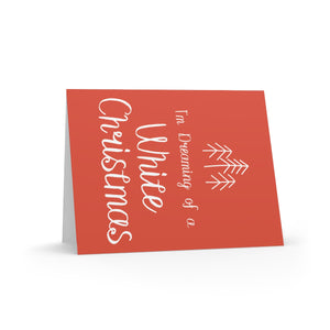 Holiday Greeting Cards - Dreaming of a White Christmas