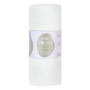 100% Cotton Knit Baby Blanket