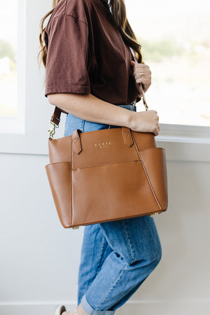 The Cairo Handbag - Saddle