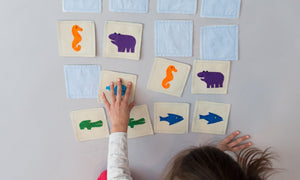 Water Animals Memory Game