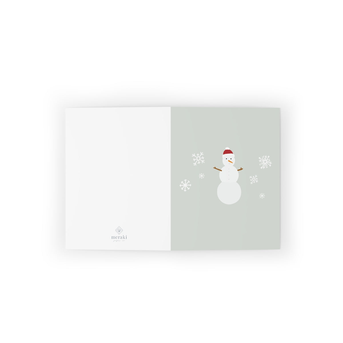 Holiday Greeting Cards - Snowman