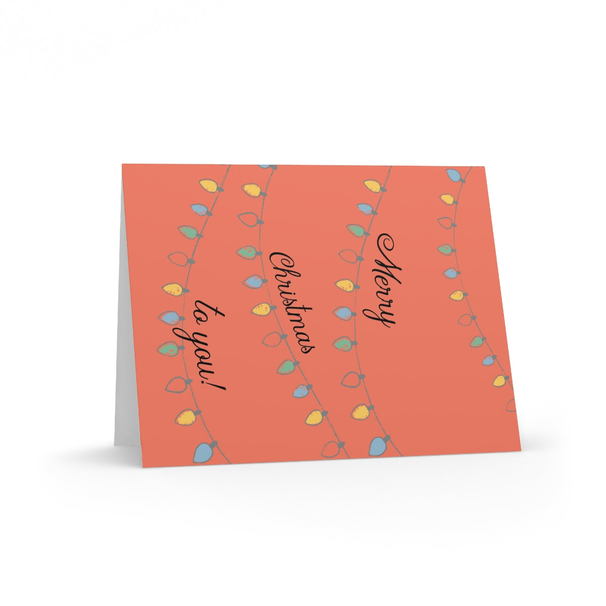 Holiday Greeting Cards - Merry Christmas Lights