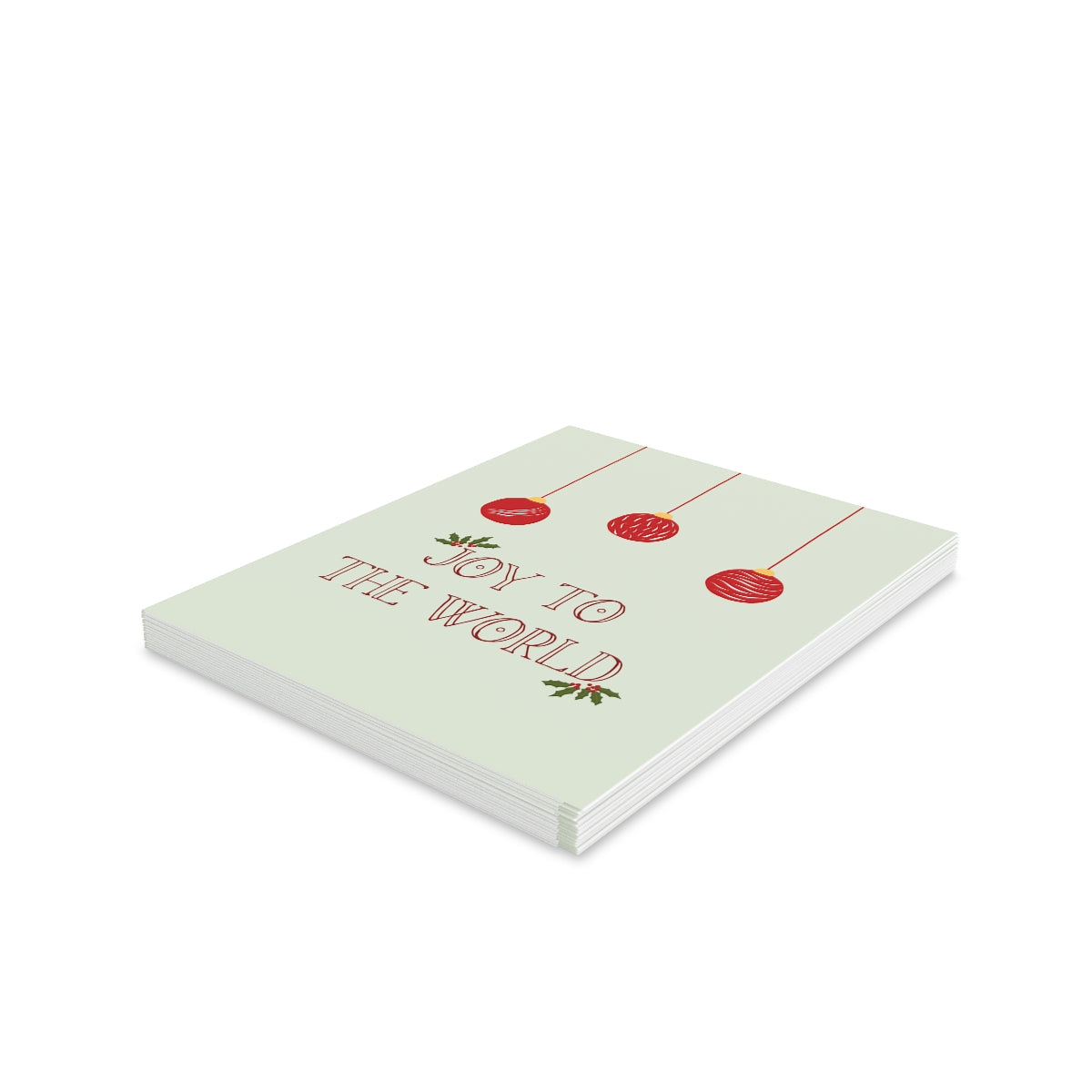 Holiday Greeting Cards - Joy to the World