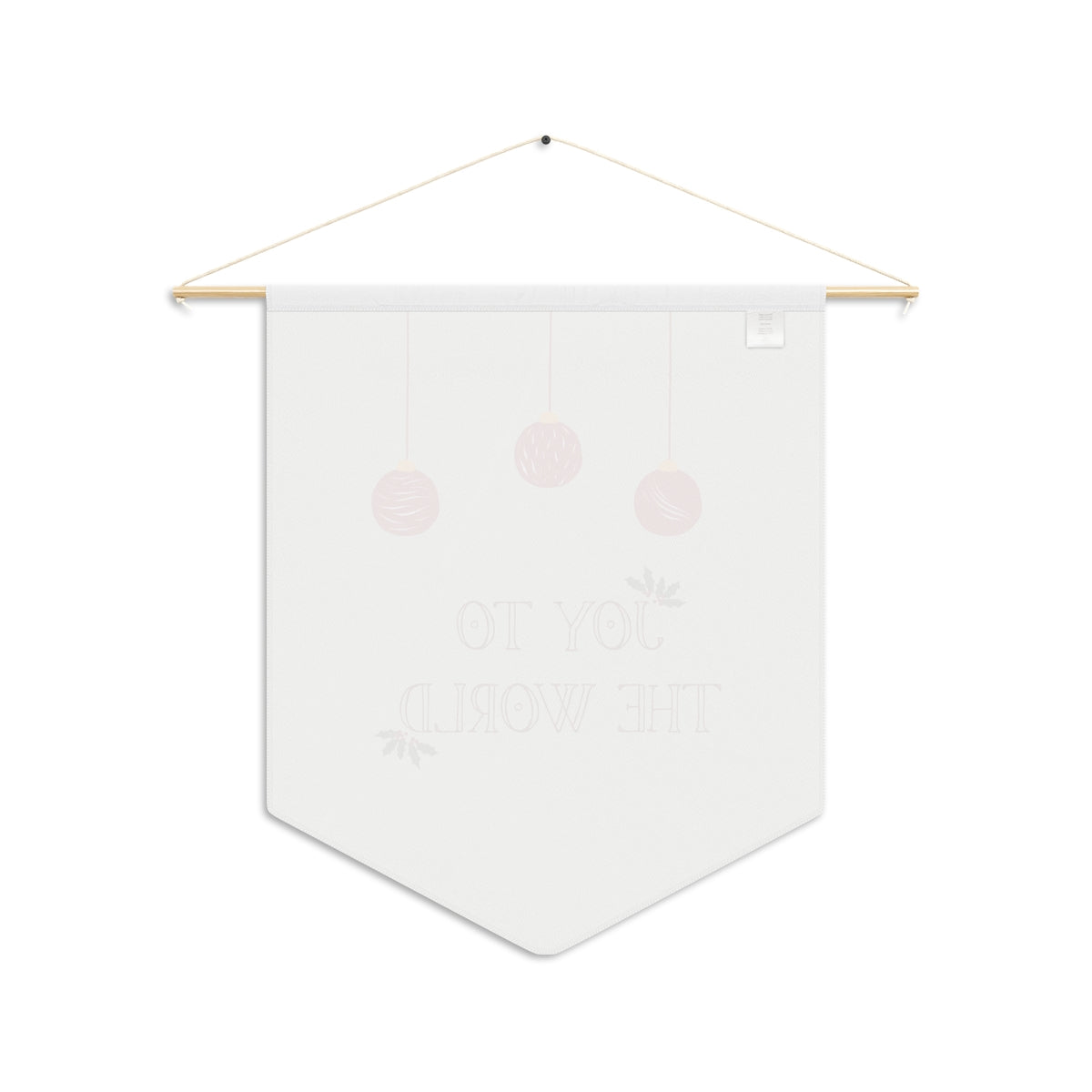 Holiday Pennant - Joy to the World