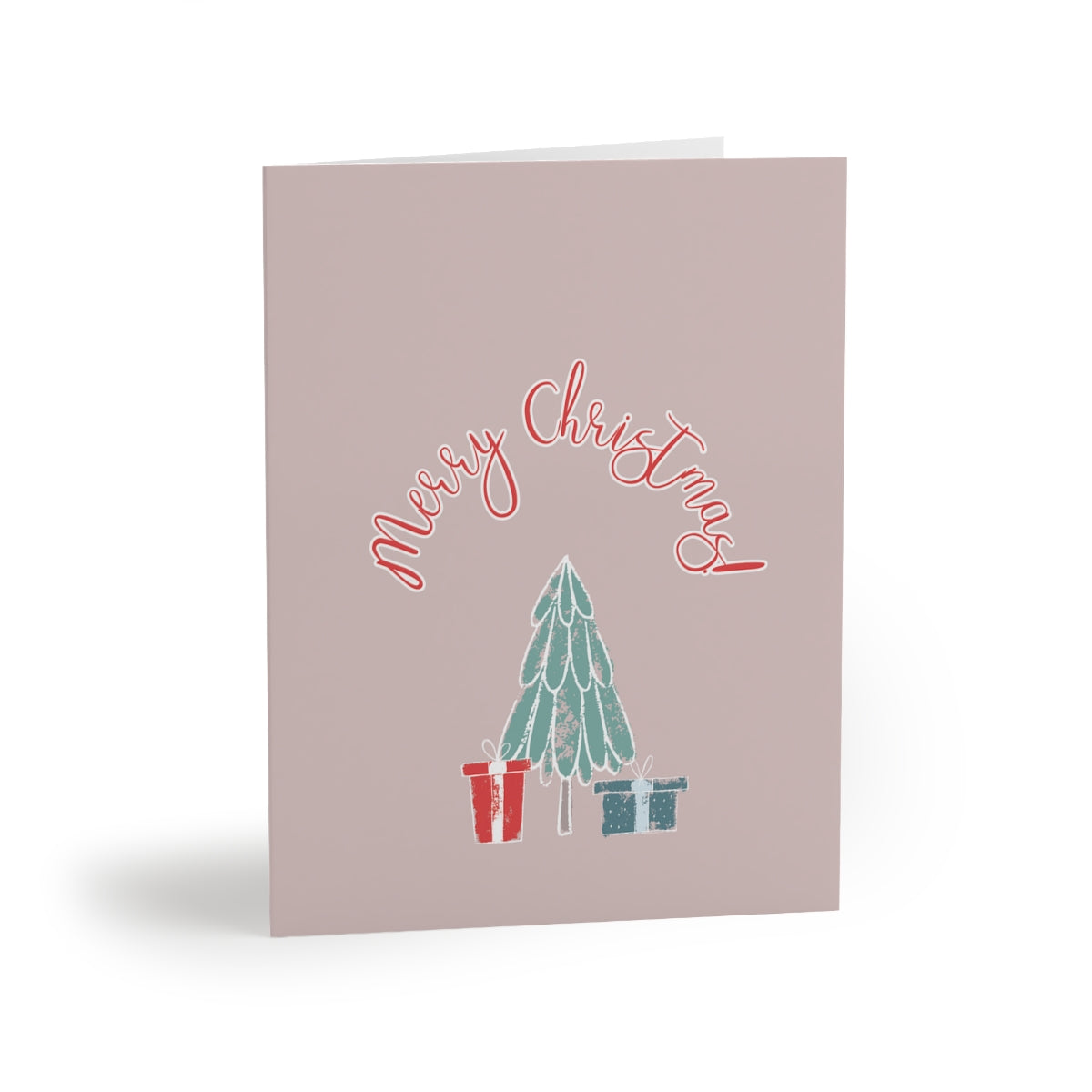 Holiday Greeting Cards - Merry Christmas Tree