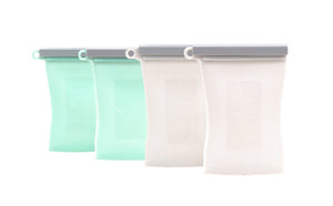 The Journey & Dallas Reusable Breast Milk Storage Bags - 4 Pack