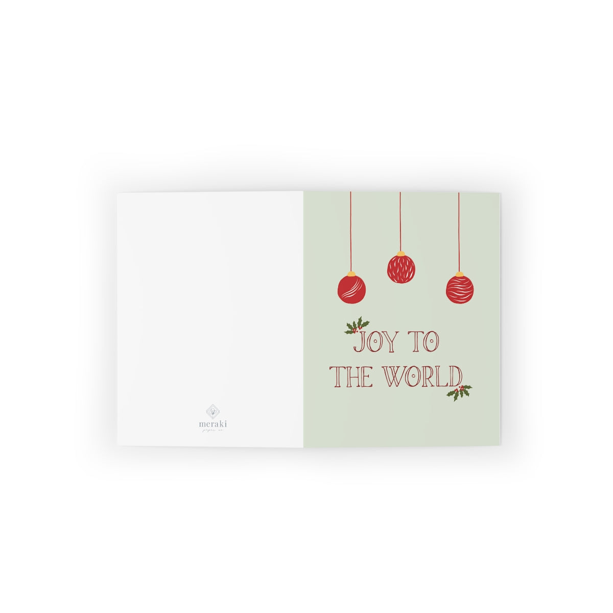 Holiday Greeting Cards - Joy to the World