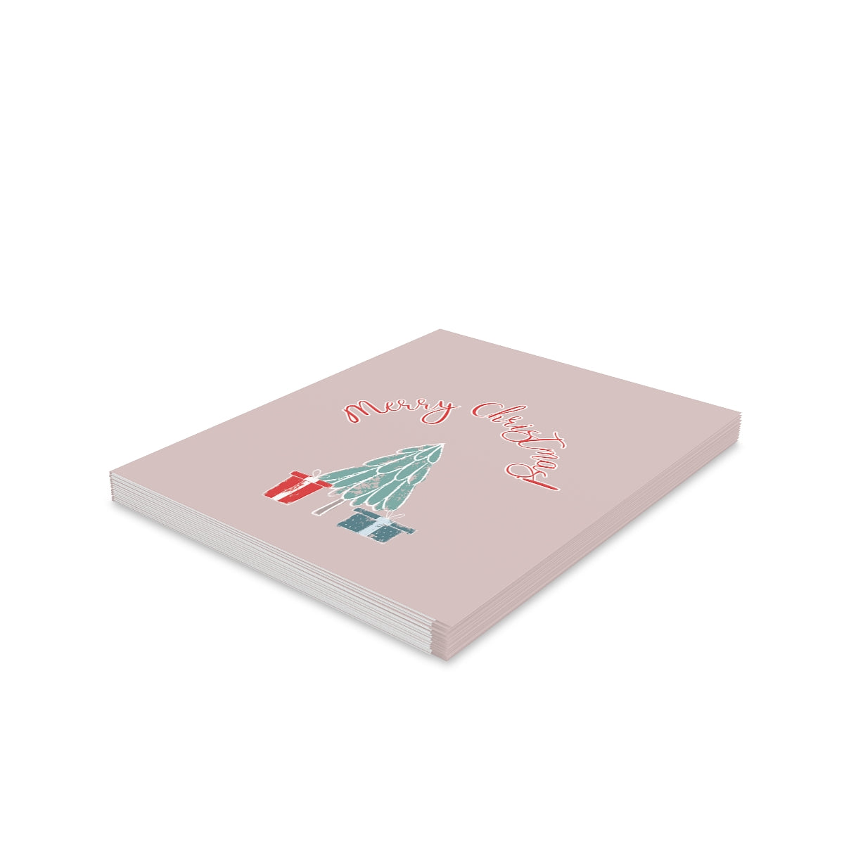 Holiday Greeting Cards - Merry Christmas Tree