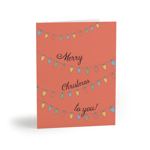Holiday Greeting Cards - Merry Christmas Lights