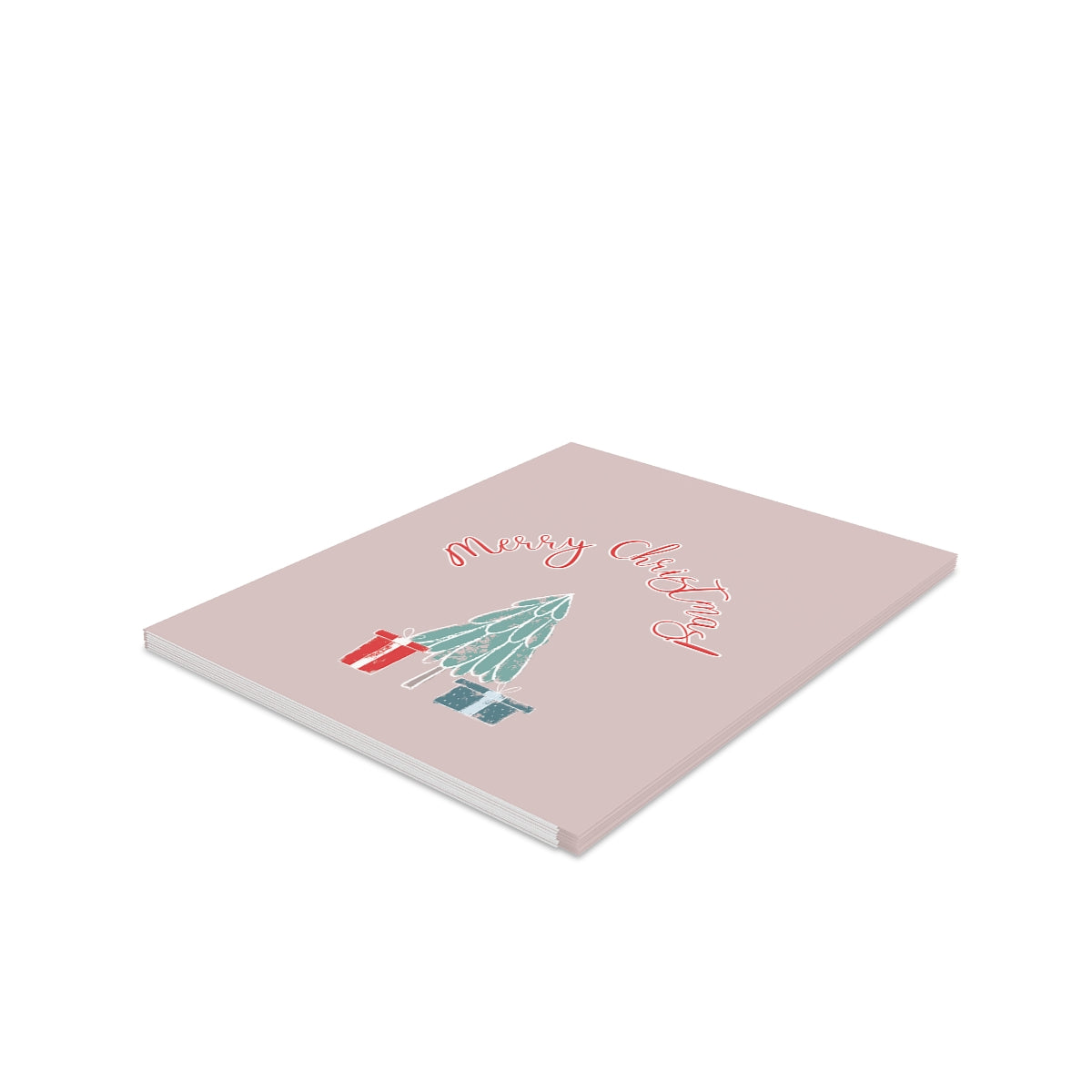 Holiday Greeting Cards - Merry Christmas Tree