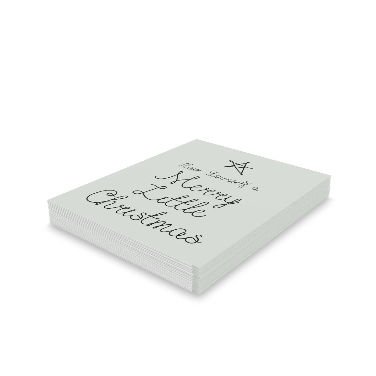 Holiday Greeting Cards - Merry Little Christmas