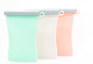 The Bundled Reusable Breastmilk Storage Bags - 4 Pack