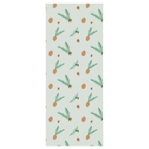 Full Bloom - Holiday Wrapping Paper - Pinecones - 24x60
