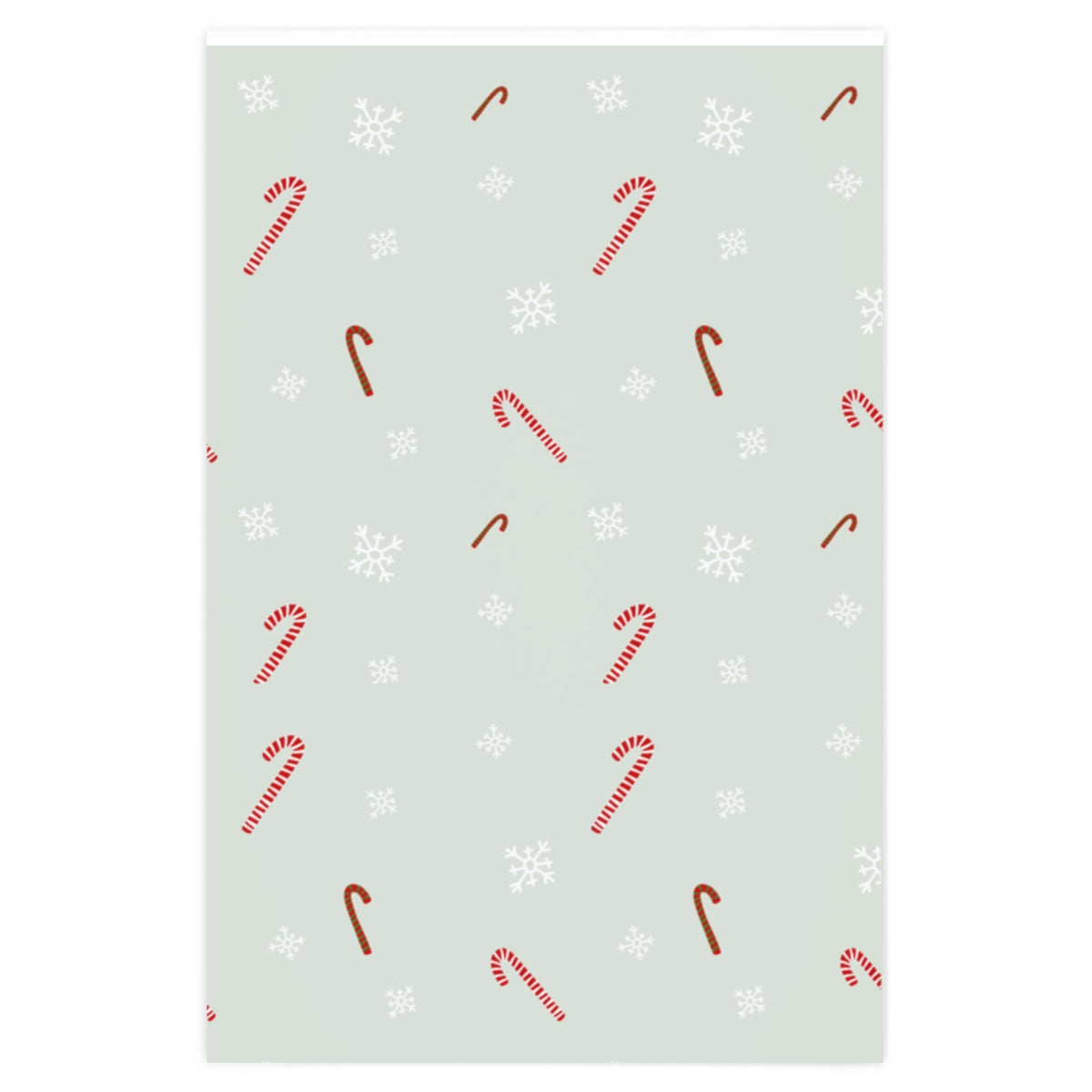 Meraki Paper - Holiday Wrapping Paper - Candy Canes - 24x36