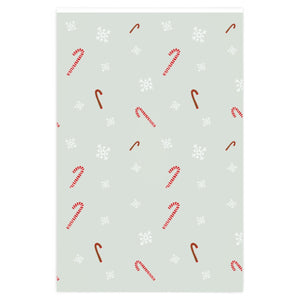 Meraki Paper - Holiday Wrapping Paper - Candy Canes - 24x36