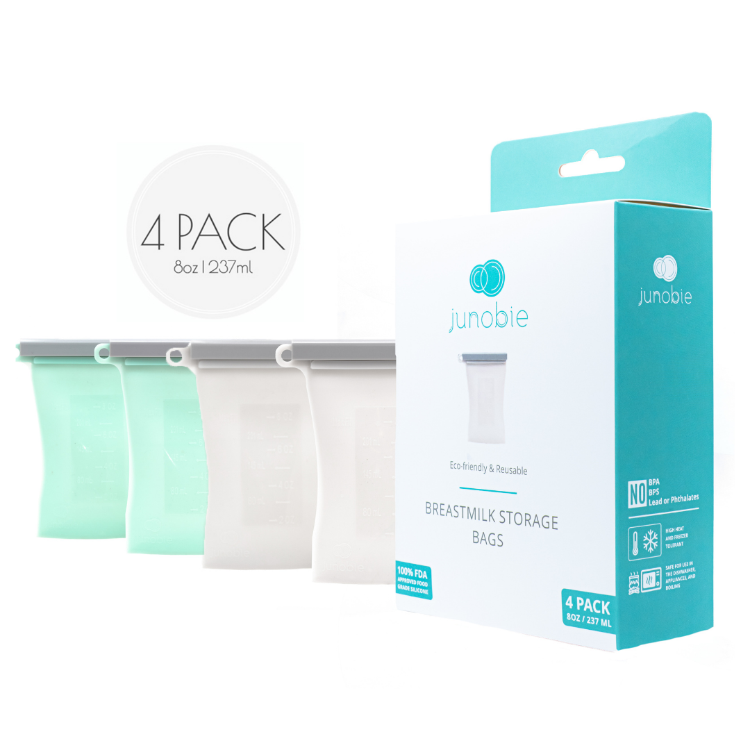 The Journey & Dallas Reusable Breast Milk Storage Bags - 4 Pack