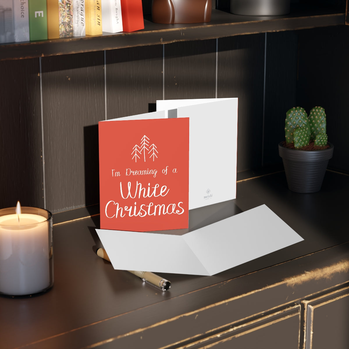Holiday Greeting Cards - Dreaming of a White Christmas
