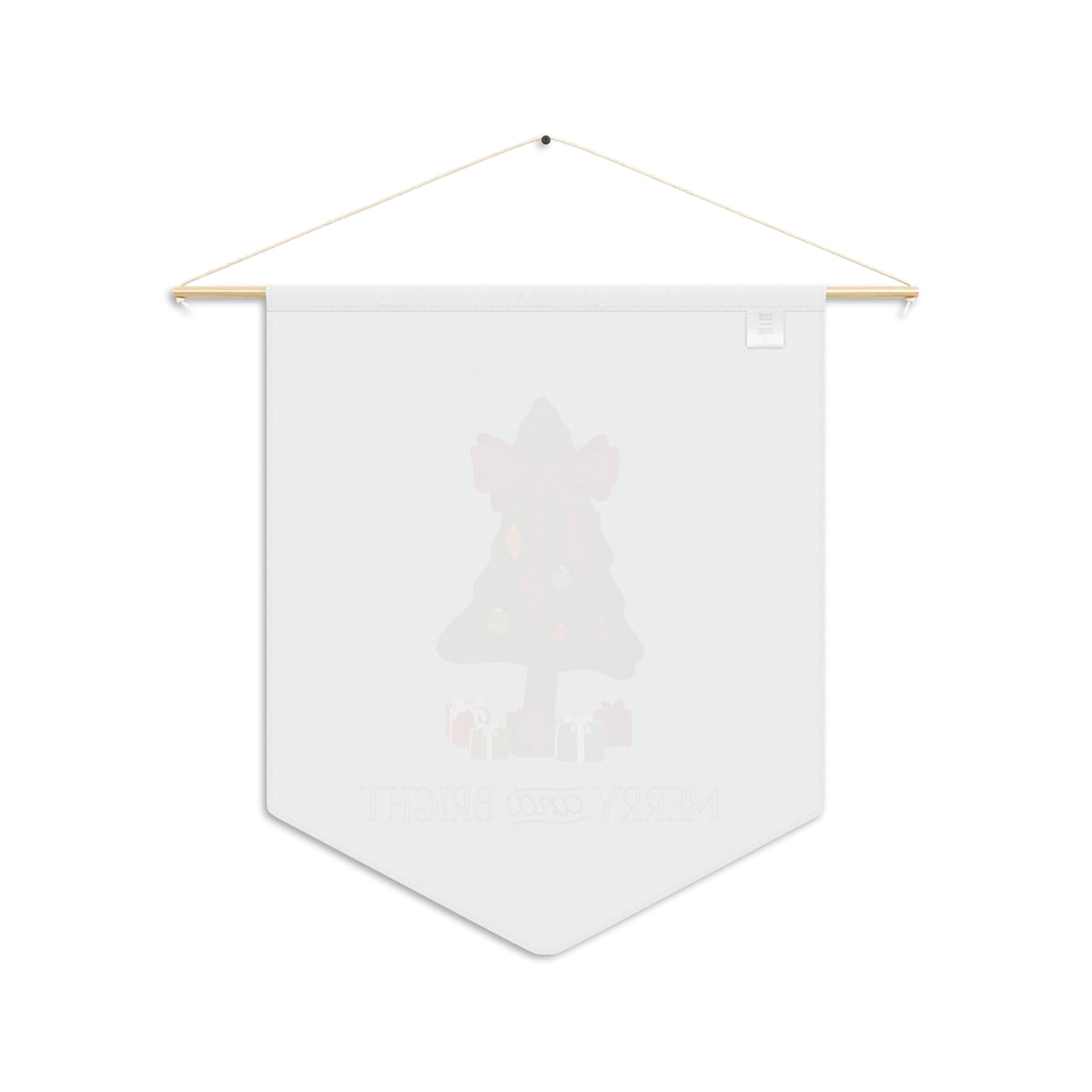 Holiday Pennant - Merry & Bright