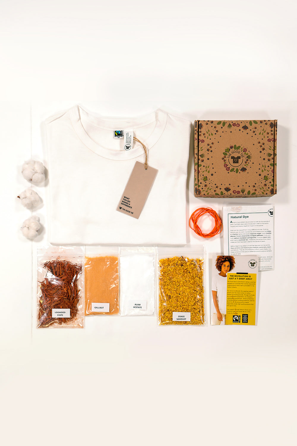 Natural Dye Kit Logwood &amp; Osage Sawdust &amp; Good Unisex T-Shirt