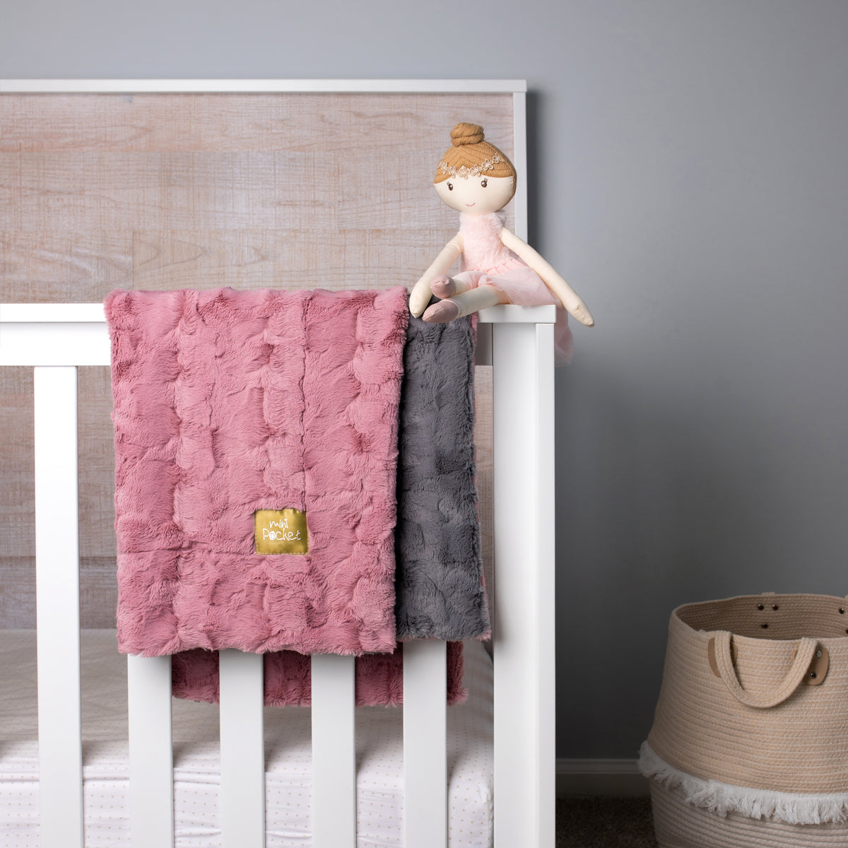 Mico Faux Fur Baby Blanket