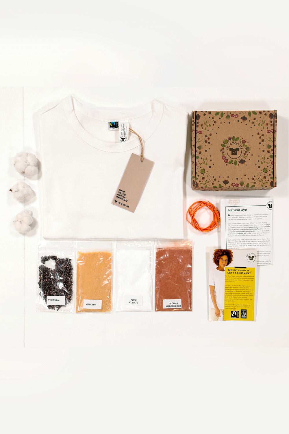 Natural Dye Kit Cochineal &amp; Ground Madder Root &amp; Good Unisex T-Shirt