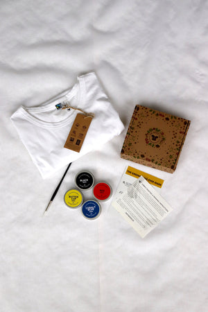 Fabric Painting Kit & Sustainable Unisex T-Shirt