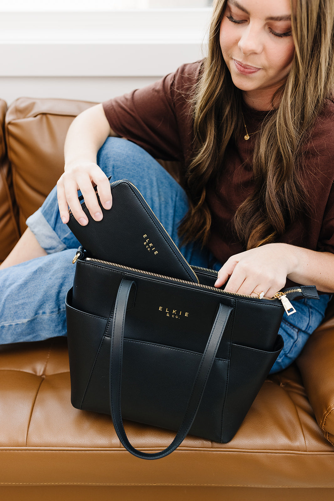 The Cairo Handbag - Ebony