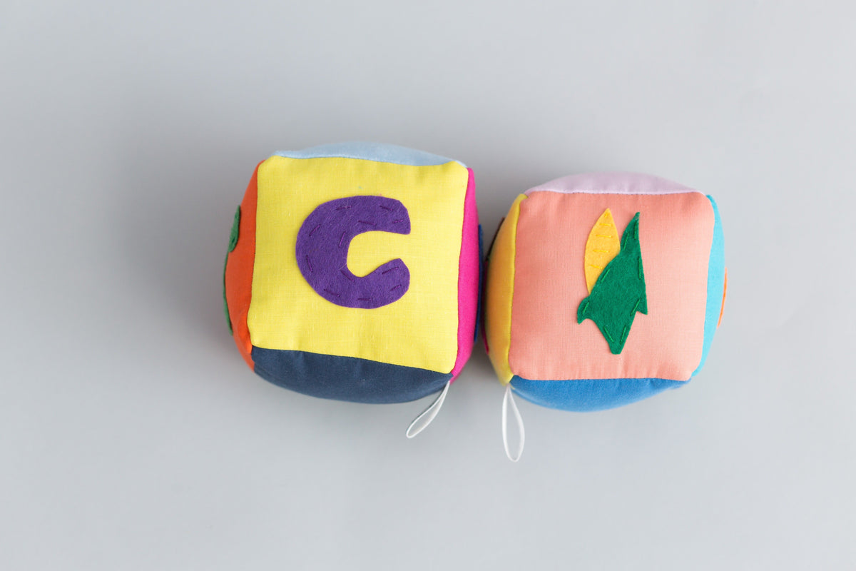 English Vegetable Block Set